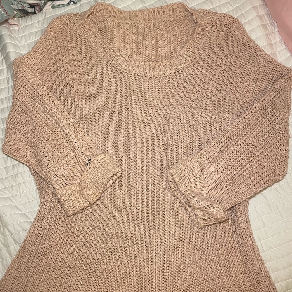 ROMWE✨ Pink sweater dress💖 SUPER COMFY✨